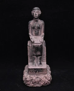 Authentic Ancient Egyptian Antiques Imhotep Statue Egyptian Statue Egyptian BC - Picture 1 of 10