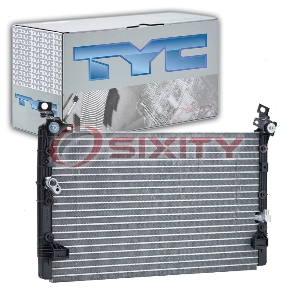 TYC AC Condenser for 2001-2004 Toyota Tacoma AC Air Conditioning Heating pa - Image 1 of 4