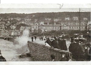 Vintage Weston Super Mare Letter Card - Picture 1 of 2