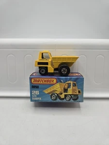 Vintage 1976 MATCHBOX Superfast #26 SITE DUMPER Mint -C18- - Picture 1 of 11