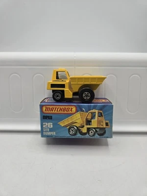 Vintage 1976 MATCHBOX Superfast #26 SITE DUMPER Mint -C18- - Image 1 of 4