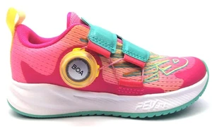 New Balance Girl's Kids FuelCore Reveal BOA Running Shoes Pink Blue Size 10.5M - Picture 1 of 5