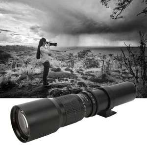 High Power 500Mm F8‑F32 Manual Telephoto Lens With Uv Lens Filter For Bird BAJ - Picture 1 of 24