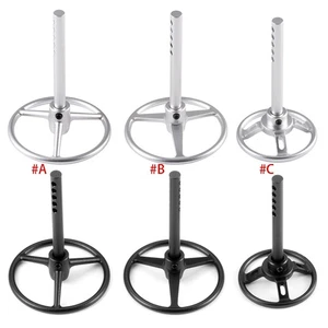 Volante RC universal de aluminio para coche sobre orugas 1/10 RC axial SCX10 TRX4 - Imagen 1 de 26