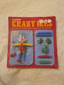 1969 KRAZY IKES CLOWN BUILD-A-FIGURE MOC WHITMAN *READ FOOT BROKEN FAST SHIPPING - Bild 1 von 10