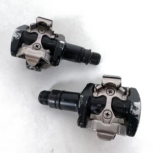 Shimano PD-M505 SPD Clipless Pedals Black - MTB Mountain Gravel Road Bike 9/16" - Picture 1 of 5