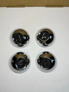 Appliance Wheel Center Rim Cap Hub Dust Cover Lug CHROME 75mm OD Japan Chrome NW - Picture 1 of 21