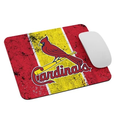 Alfombrilla de ratón MLB St Louis Cardinals 9,5 x 7,75 pulgadas calidad premium para fanáticos del béisbol Foto 1 de 3