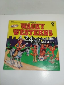 Vintage Rare Vinyl K-Tel's Wacky Westerns LP. Mel Tillis Olympics Ray Stevens + - Picture 1 of 12