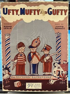 Partituras novedad Jimmie Monaco 1935 UFTY, MUFTY AND GUFTY - Imagen 1 de 2