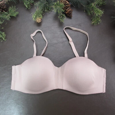 Sujetador Maidenform S Púrpura Inalámbrico Acolchado Cierre Ajustable Espalda Foto 1 de 4