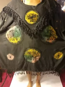 Para mujer Plus Túnica Vestido Elefante Bordado con Mangas Desmontables - Imagen 1 de 8