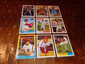 2003-04 All Time Fan Favorites Philadelphia Phillies 14 Card Lot,  Mike Schmidt 