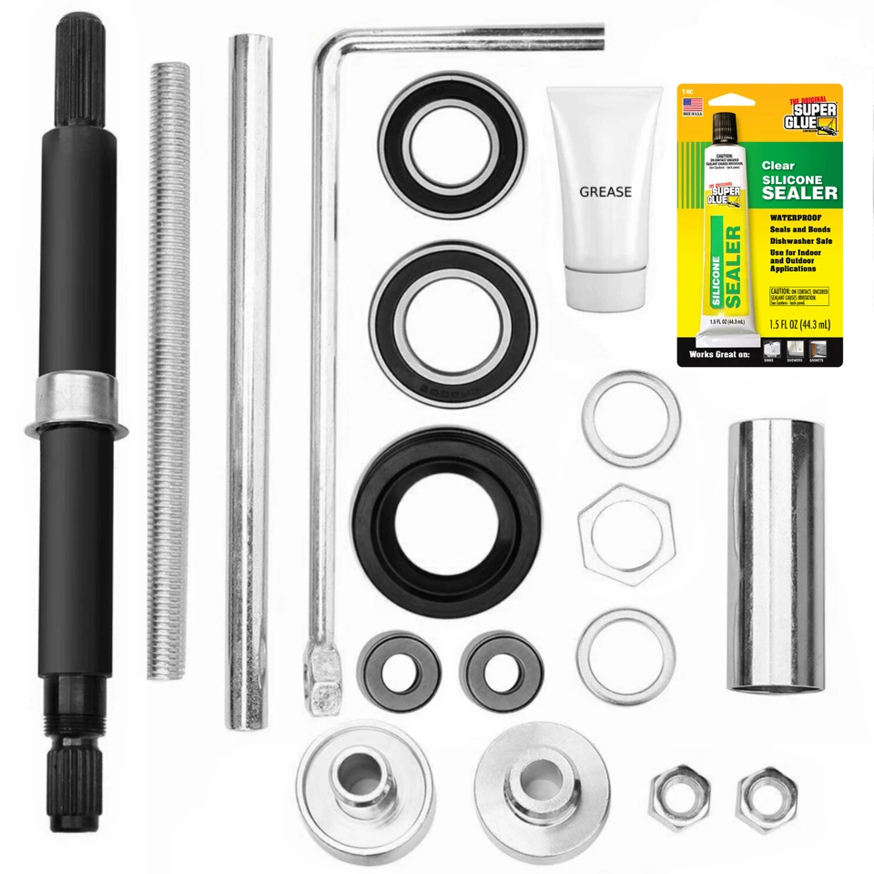For Whirlpool Maytag W10447783 W10435302 Washer Bearing Kit Tub Tool Shaft