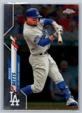 2020 Topps Chrome Mookie Betts Los Angeles Dodgers #100