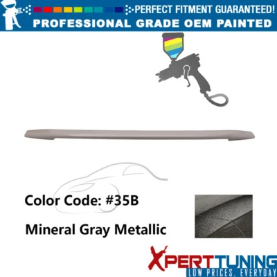 Fits 13-19 Ford Taurus Sedan OE Style Mineral Gray Metallic Trunk Spoiler ABS Foto 1 de 4