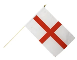 England St. George Stockflagge Flaggen Fahnen Stockfahne 30x45cm - Bild 1 von 1