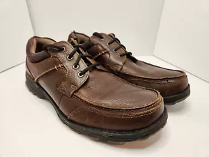 Chaps Branson Dark Brown Casual Leather Shoes Men's 12M - Picture 1 of 10