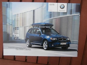 Catálogo de accesorios BMW X3 E83 2005 NUEVO folleto catálogo rareza - Imagen 1 de 4