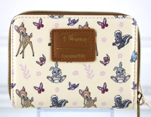 Loungefly Disney Bambi And Friends Mini Reißverschluss Geldbörse Kunstleder Neu 2024 - Bild 1 von 13
