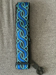 Correa de guitarra Planet Waves D'addario Blue Waves on Black - Imagen 1 de 1