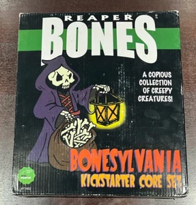 Reaper Bones Miniatures Bases Bonesylvania Kickstarter Core Set Sealed New - Picture 1 of 4