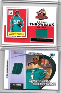 RONNIE BROWN LOT:2 ROOKIE JERSEYS ,PLUS( 5 )  ALL DIFFERENT GAME USED JERSEYS - Picture 1 of 2