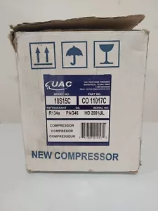 UAC A/C COMPRESSOR Model no. 10S15C Part no. CO 11017C NEW - Bild 1 von 9