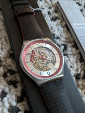 NIB limited edition SS07Z100 SWATCH X 007 Q WATCH NO TIME TO DIE JAMES BOND