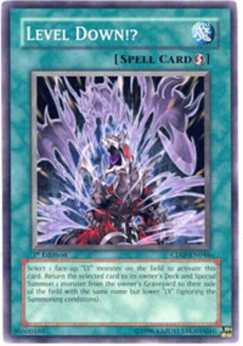 Level Down!? - CDIP-EN046 - Common - 1st Edition x3 - Lightly Played - Image 1 of 1