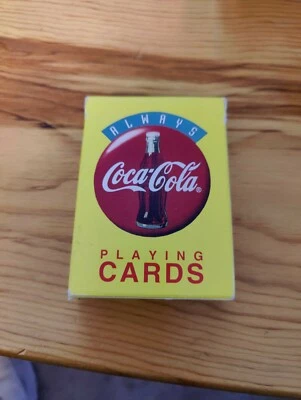 COKE Yellow Playing Cards with Red Disc 1994 #351 Always Coca-Cola - Image 1 of 4
