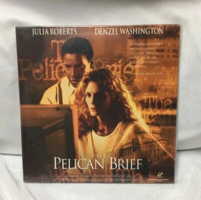 The Pelican Brief Laser Disc  Very Good Condition!  Julia Roberts — 第 1/4 张图片