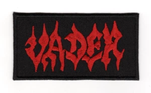 Vader Embroidered Sew-on Patch | Polish Death Thrash Metal Music Band Logo - Picture 1 of 1