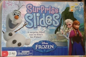 DISNEY'S FROZEN SURPRISE SLIDES BOARD GAME RACE TO ELSA'S PALACE BY DISNEY VGC - Picture 1 of 1