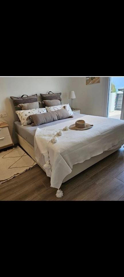 African Moroccan Bedspread Queen/King Size  Bed Throw - Image 1 of 4