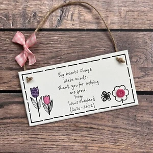 Teacher Gifts Thank you Pre School Nursery Leaving Present Valentine's Easter - Picture 1 of 12