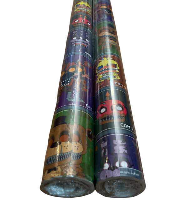 Harry Potter Wrapping Paper NEW Hogwarts 30 Square Feet (2.5ft x 4 yd)  FOLDED