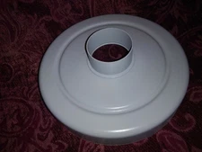 45849-1 Lamb 7.2" Vacuum Motor Housing Fan Shell With Pipe Tube 2" OD 1.9" ID