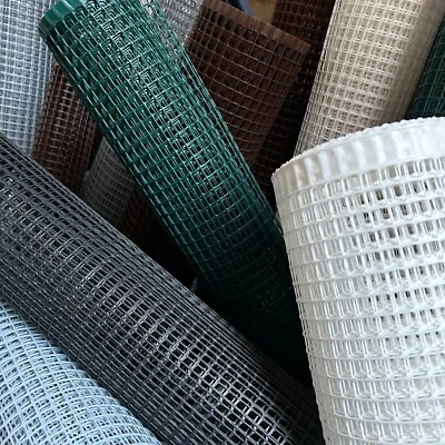 Rete PLASTICA h cm 100 maglia quadra cm 1x1 recinzione ringhiera balcone bambini