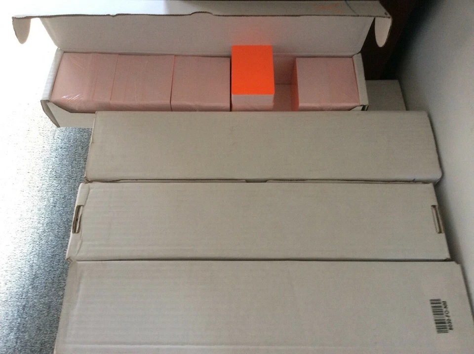 500  Orange PVC Cards Credit Cards ID cards Security Badge 17000 Available. - Image 1 of 1