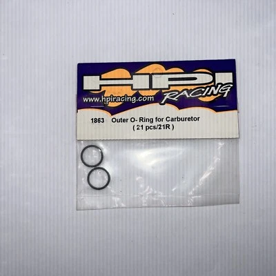 HPI Racing Nitro Star 21R Outer O-Ring For Carburetor (2pcs/21R) 1863 - Image 1 of 2