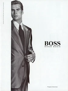 HUGO BOSS magazine AD #034 OOP RARE 1997 MARK VANDERLOO VINTAGE - Picture 1 of 2