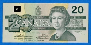 Canada $20 1991 BC-58aA-i / P-97a QE II aUNC/UNC Replacement Note EIX1262936 - Picture 1 of 4