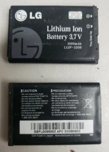 2x LG LGIP-520B OEM BattVX8360 VX8350 VX5500 VX5400 UX310 Helix MN180 Select  - Picture 1 of 2