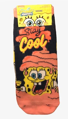 Bob Esponja Pantalones Cuadrados 3 Pares Mujer Calcetines 4-10  Foto 1 de 2