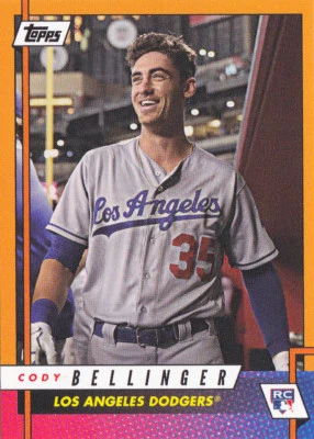 Cody Bellinger LosAngeles Dodgers 2017 Topps On Demand Rookie Class Orange 6O RC - Image 1 of 2