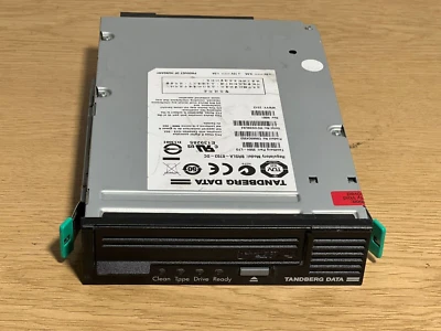 Tandberg Data 3504-LTO  BRSLA-0703-DC SAS Tape Drive Front Trap Door LTO-4 - Image 1 of 4