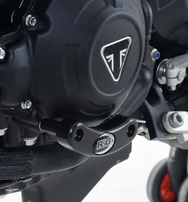 PROTECTION MOTEUR R&G POUR TRIUMPH SPEED TRIPLE RS 2018 > 2020 GAUCHE NOIR - Photo 1/2