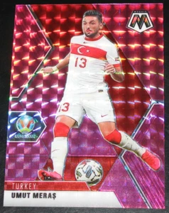 2021 Panini Mosaic UEFA Euro 2020 Umut Meras Mosaico Rosa # 15/25 Prizm Turchia - Foto 1 di 2