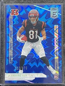 2024 Donruss Elite #176 Jermaine Burton Status Explosion #/875 Bengals SN,RC - Bild 1 von 2